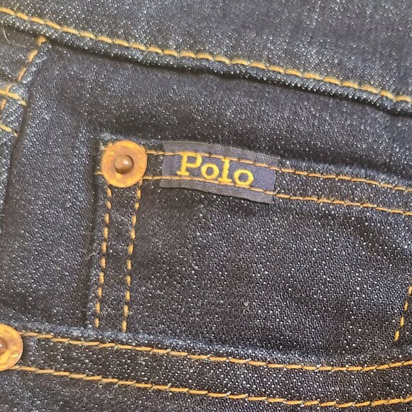 Polo Ralph Lauren The Tompkins Skinny Dark Wash Jeans -NWOT - Picture 5 of 10